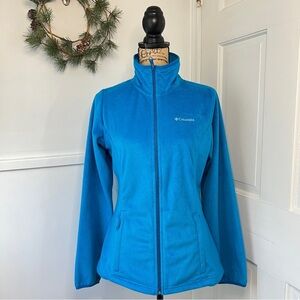 Columbia Blustery Summit Blue Full Zip Fleece Jacket NWT